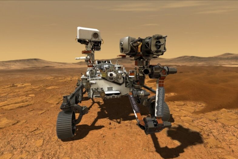 MARS 2020 Perseverance rover, including MOXIE