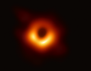 The first image of a black hole (M87) ever obtained